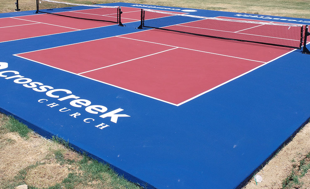 Master Systems Courts Commercial Pickleball Court Sample