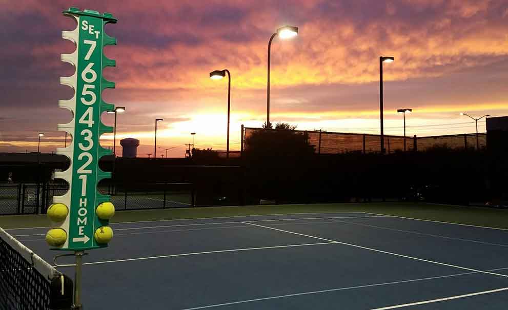 Master Systems Courts Court LED Lighting Sample