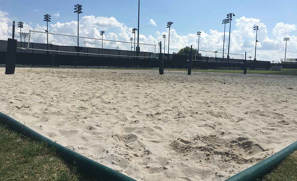 Master Systems Courts Volleyball Court Sample